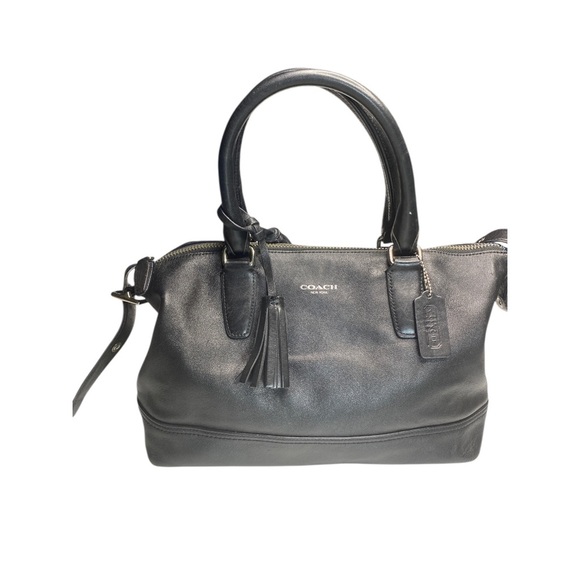 Coach Midnight Black Molly Soho Leather Shoulder Bag - Picture 9 of 9
